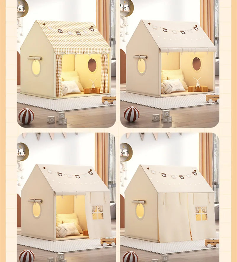 Children's Folding Play Tent | Indoor Outdoor Princess Castle Toy