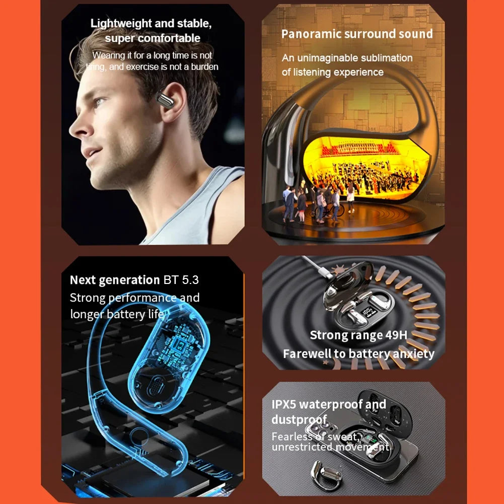 3-in-1 AI Translator Earbuds | 144 Languages Bluetooth Headset