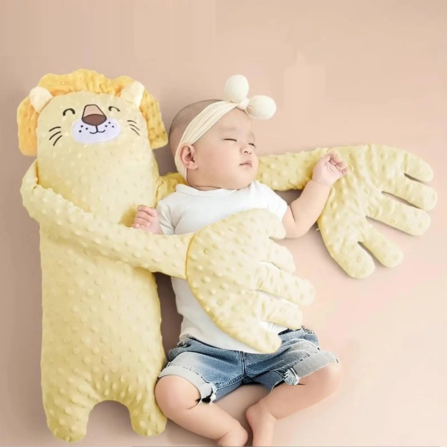 Cute Animal-Shaped Baby Sleep Patter Pillow with Remote Control