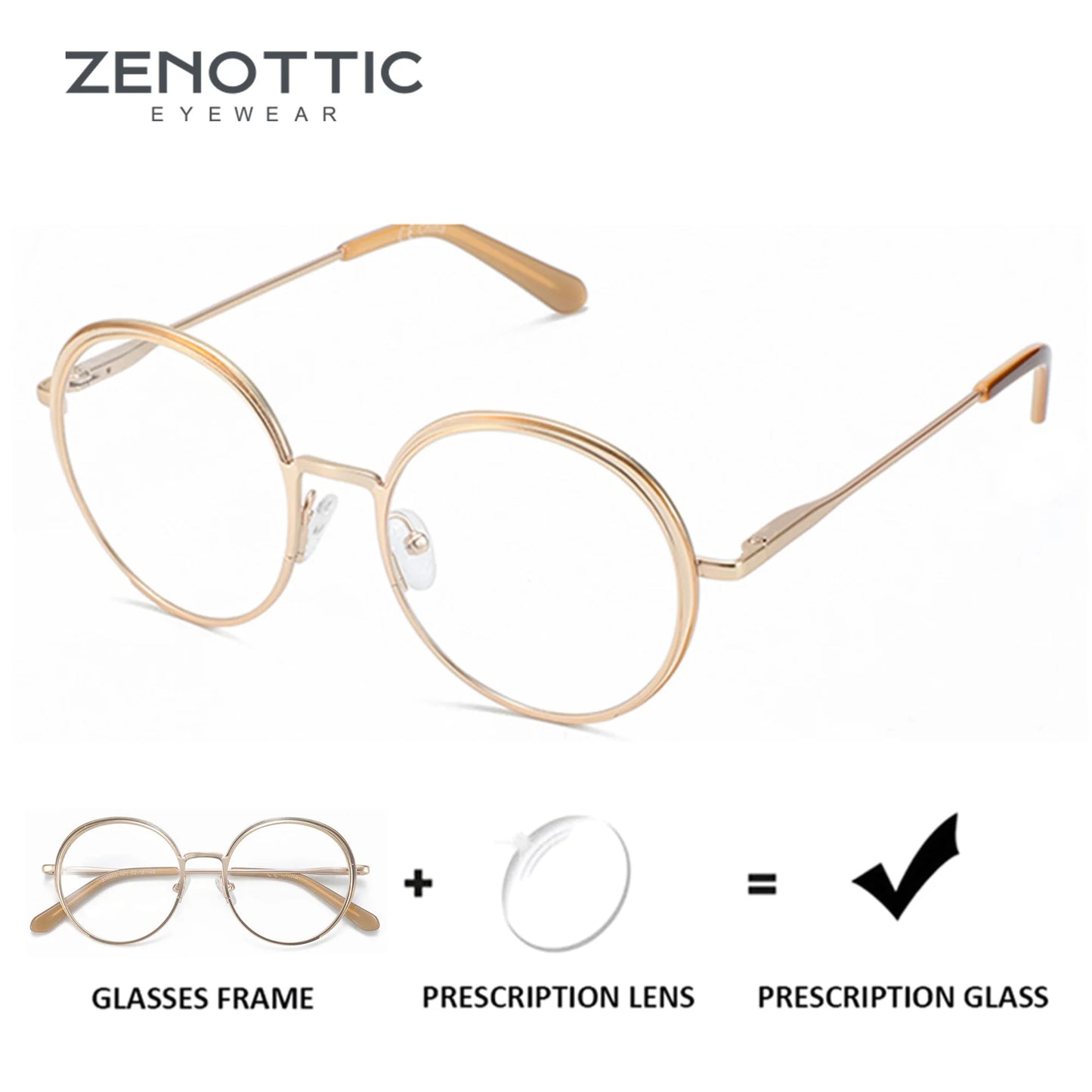 Stylish Women's Round Prescription Glasses | Fashion Forward Eyewear