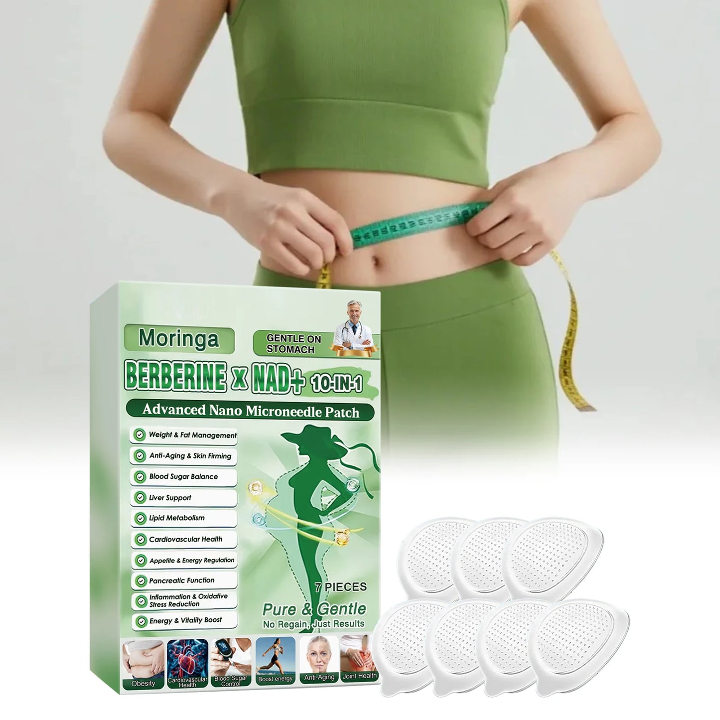 Moringa Body Care Patch | Lightweight Moisturizing Skin Patch