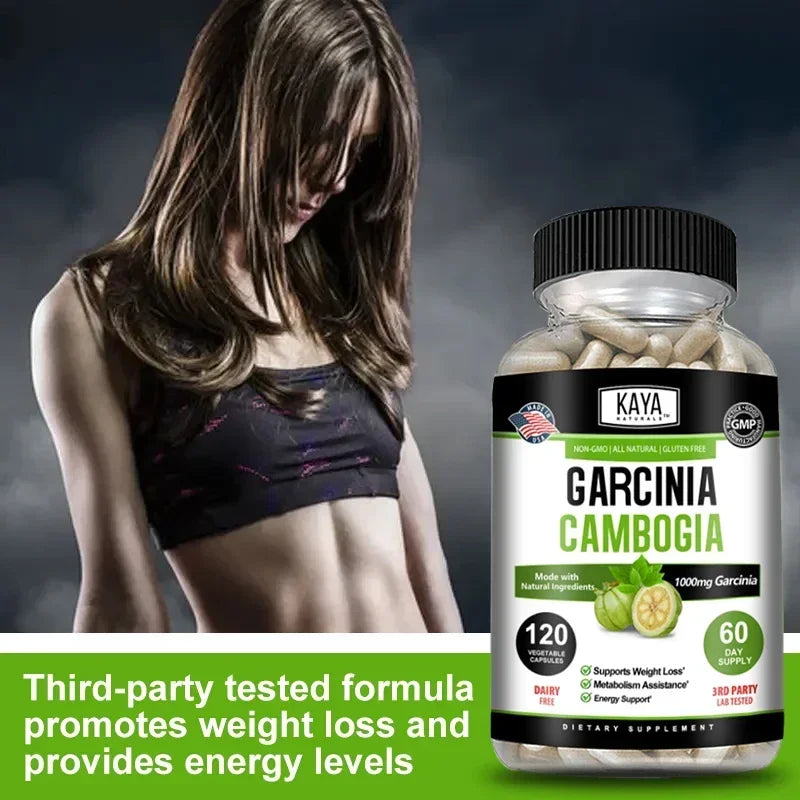 Garcinia Cambogia Extract Capsules | Natural Appetite Suppressant