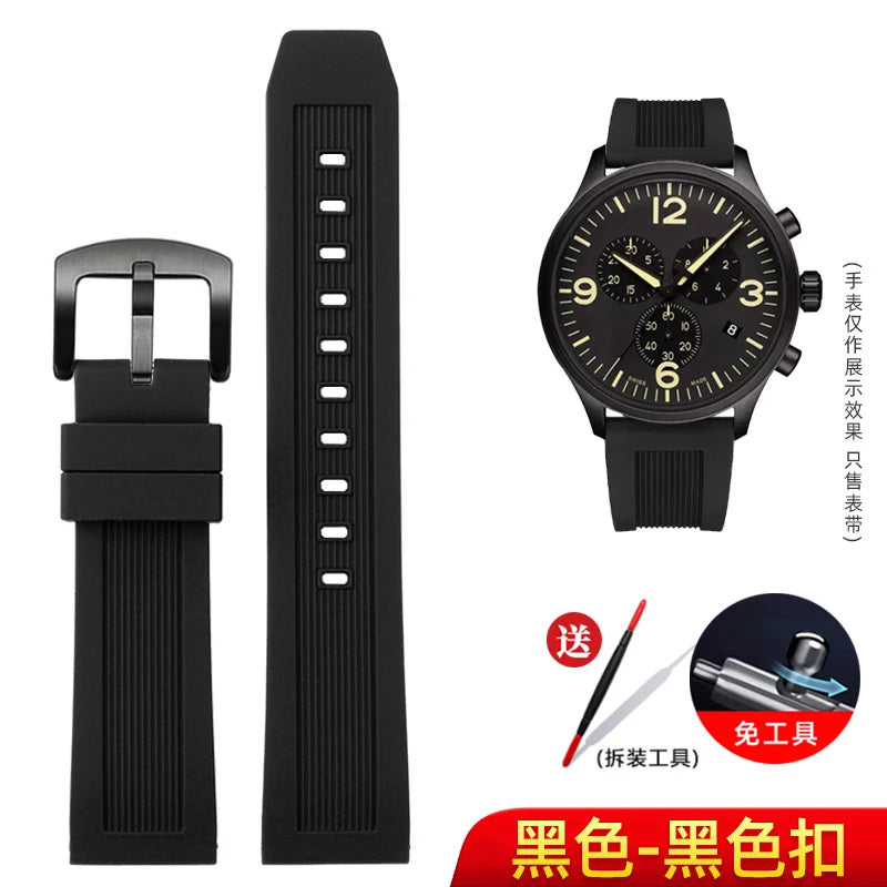 Versatile Silicone Watch Strap | Comfortable & Stylish Design