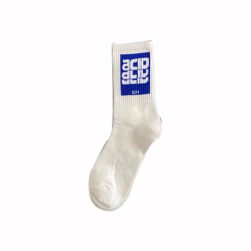 Men's Versatile Mid Socks | Comfortable Street Style Sports Socks