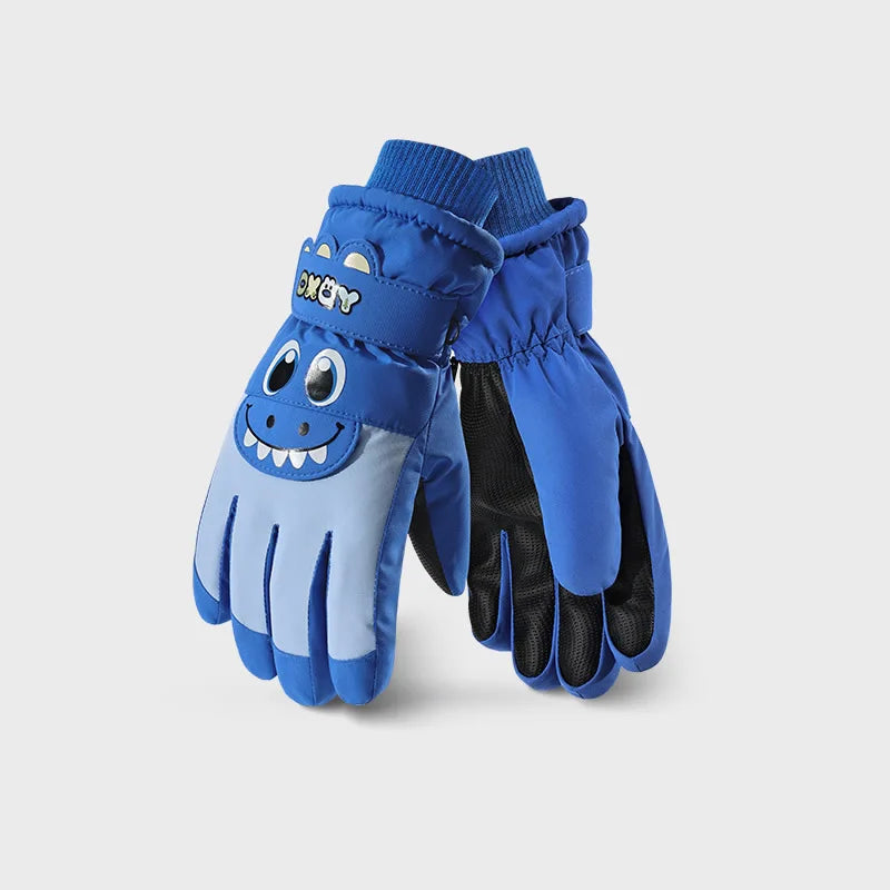 Kids Winter Gloves | Warm, Waterproof, Windproof Skiing Gloves