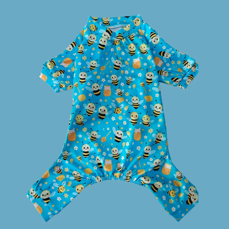 Warm Winter Pajamas Jumpsuit for Dogs | Cozy Four Legs Onesie