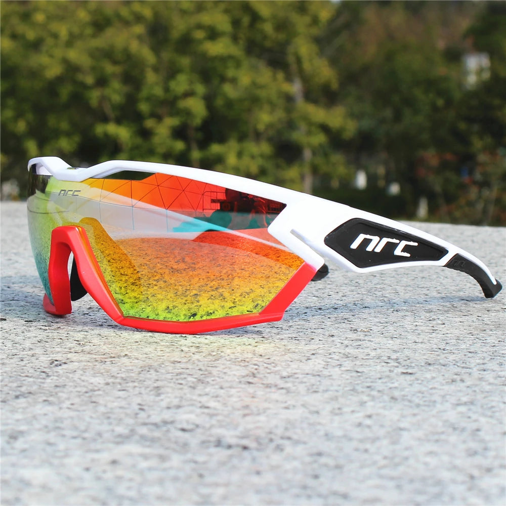 Unisex 3 Lens Cycling Glasses | Versatile Sport Sunglasses