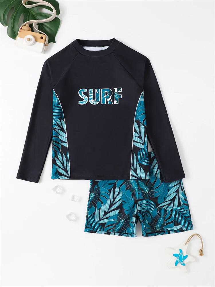 Boys Long Sleeve Swimwear | Stylish and Comfortable Beach Outfit