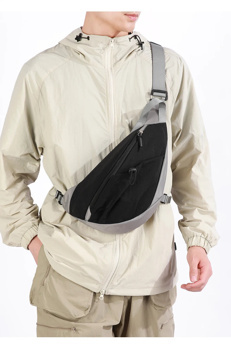 Versatile Outdoor Chest Bag | Large Capacity Sports Messenger Bag