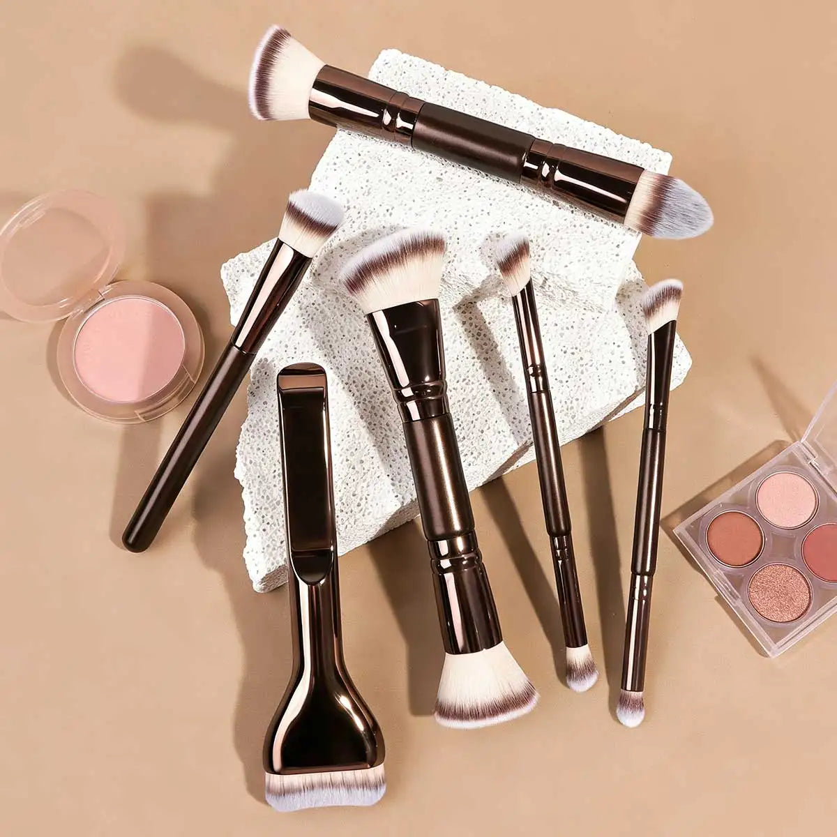 Professional Makeup Brush Set | Portable & Multifunctional Tools