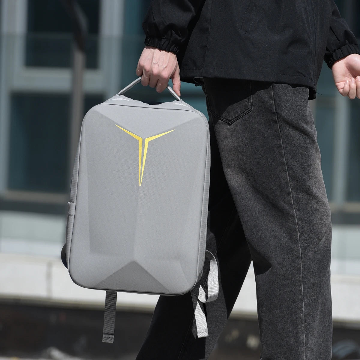 Versatile Hard-Shell Gaming Backpack | Stylish Travel & Laptop Bag