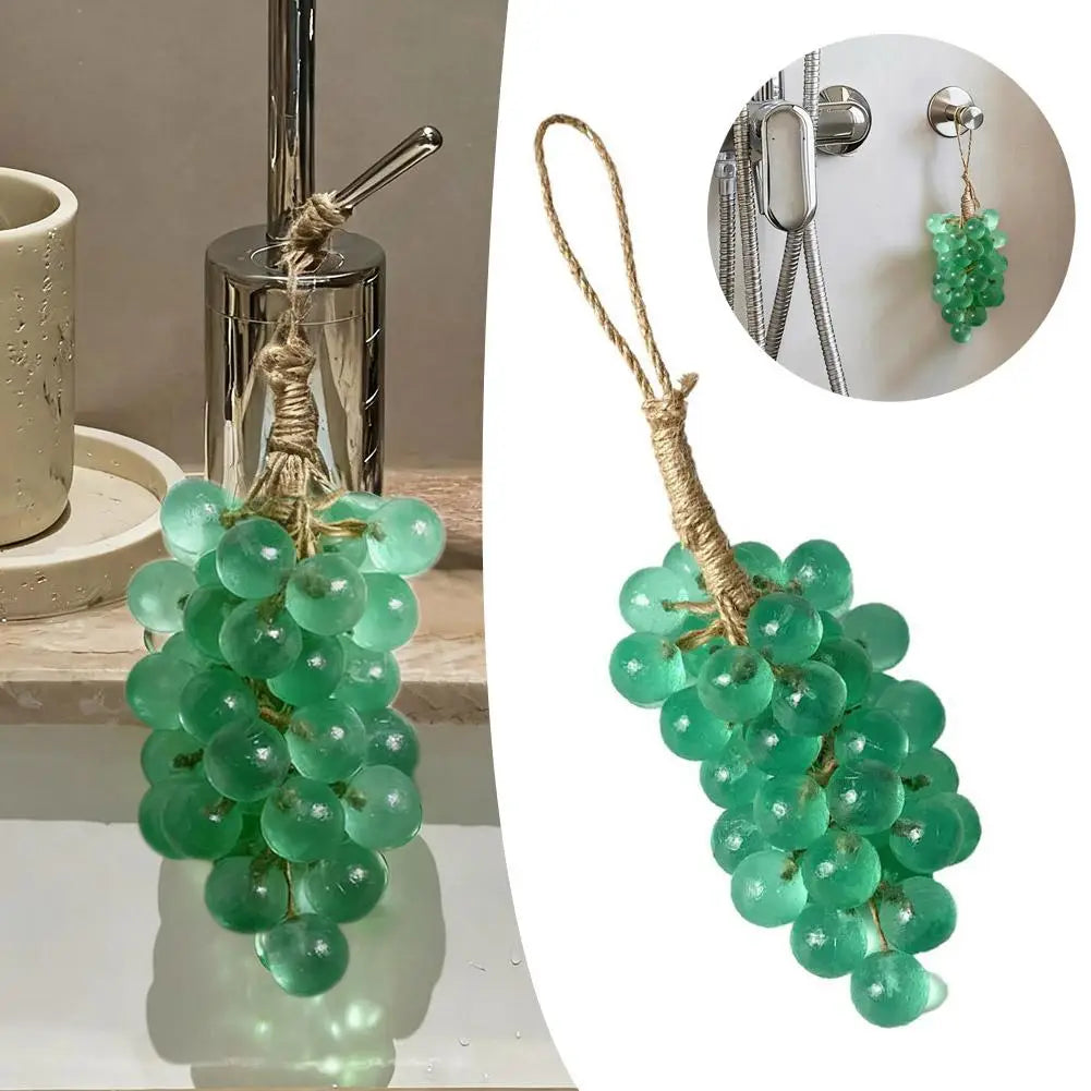 Crystal Clear Grape Shaped Soap Bar | Natural Fragrant Bathing