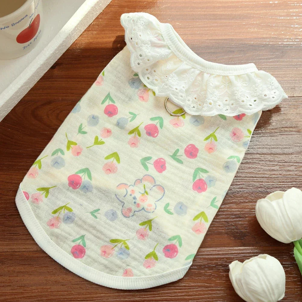 Cute Cooling Vest for Medium & Large Dogs | Summer Pet Apparel