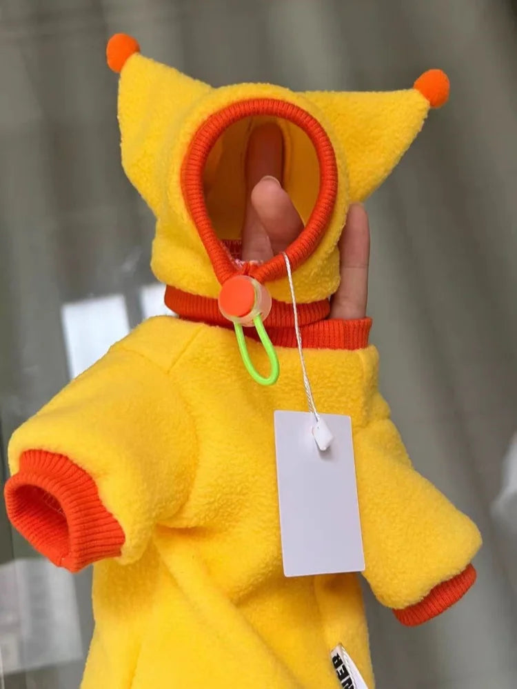 Winter Fleece Cat Coat Suit | Warm & Stylish Pet Apparel