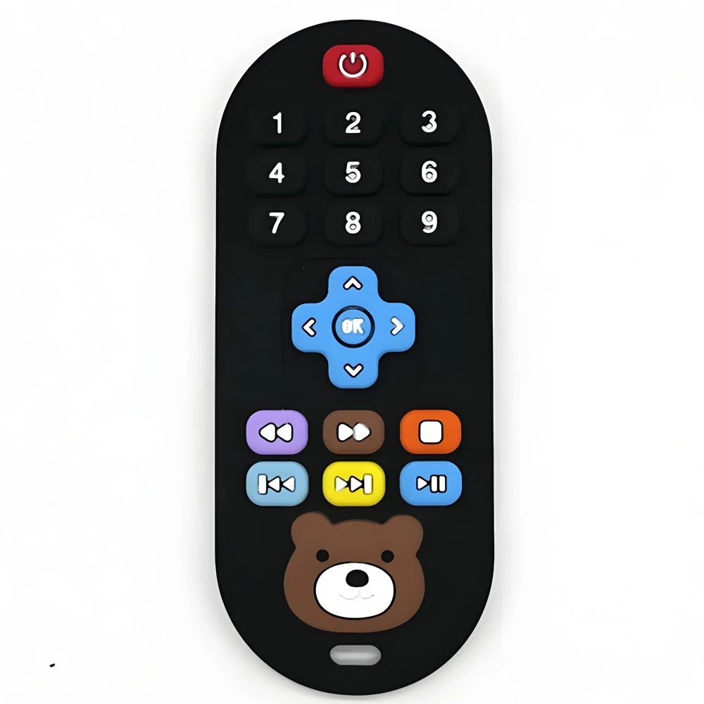 Children's Silicone Teething Remote Control Toy | Safe and Fun