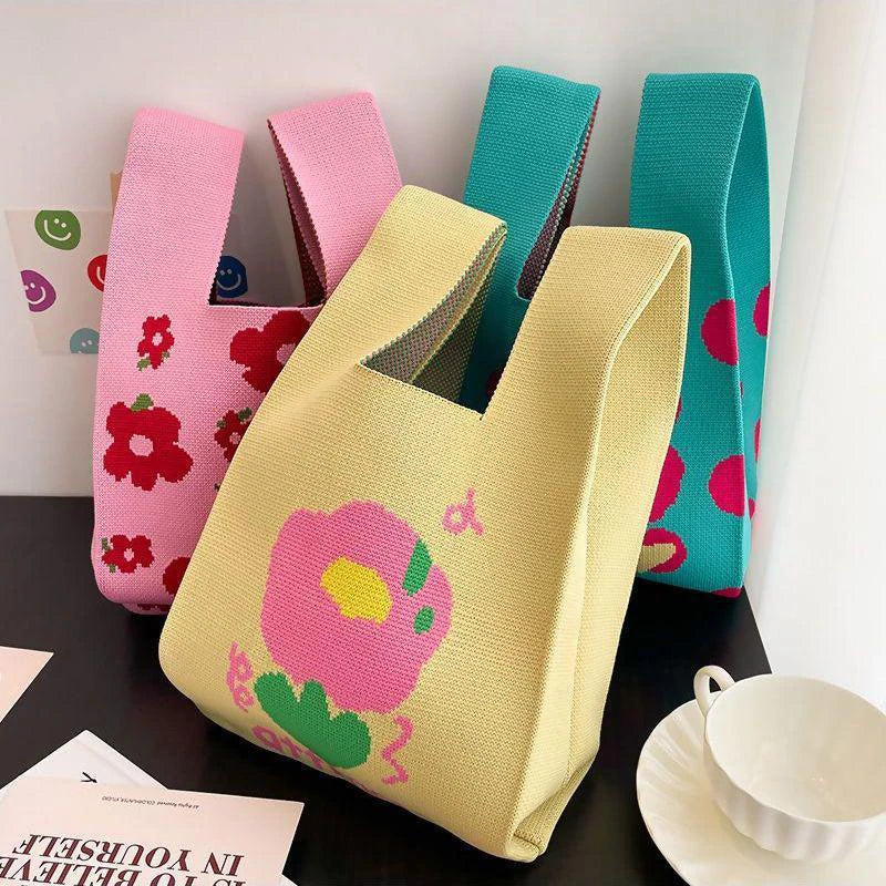 Women Mini Knot Wrist Bag | Handmade Fashion Tote for Everyday Use