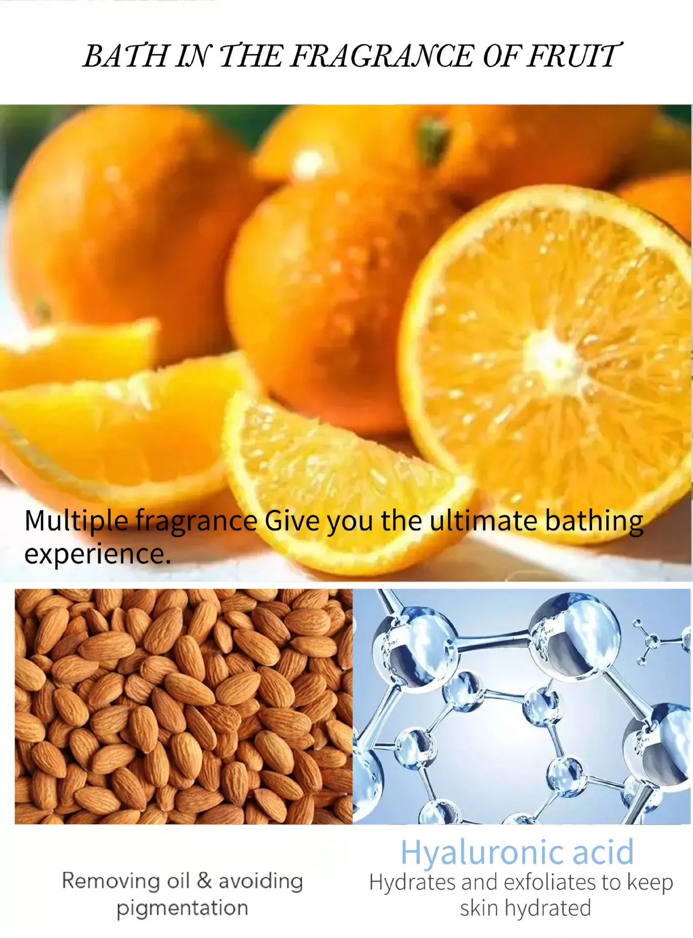 Exfoliating Almond Scrub Body Wash | Deep Clean & Moisturize
