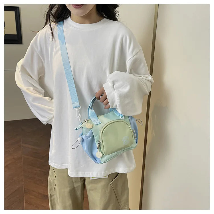 Elegante Bolso de Hombro Color Block | Bandolera Versátil para Mujer
