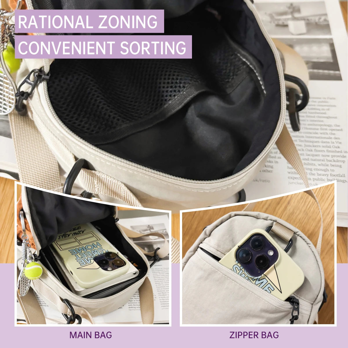 Lightweight Outdoor Commuter Crossbody Bag | Versatile Chest Bag