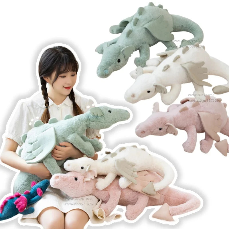 Flying Dragon Stuffed Toy | Adorable Plush Dinosaur Doll