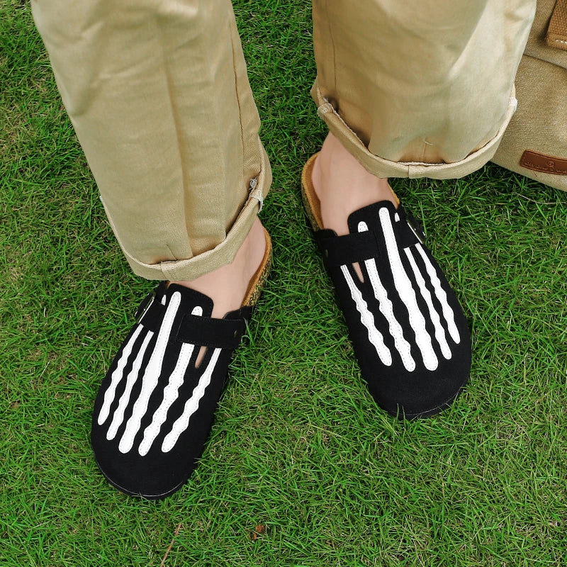 Men's Cork Clogs with Arch Support | Comfortable Indoor Footwear