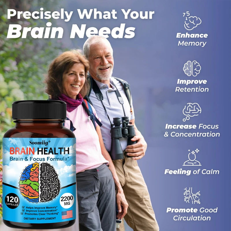 Brain Booster Supplement | Enhance Memory & Cognitive Function