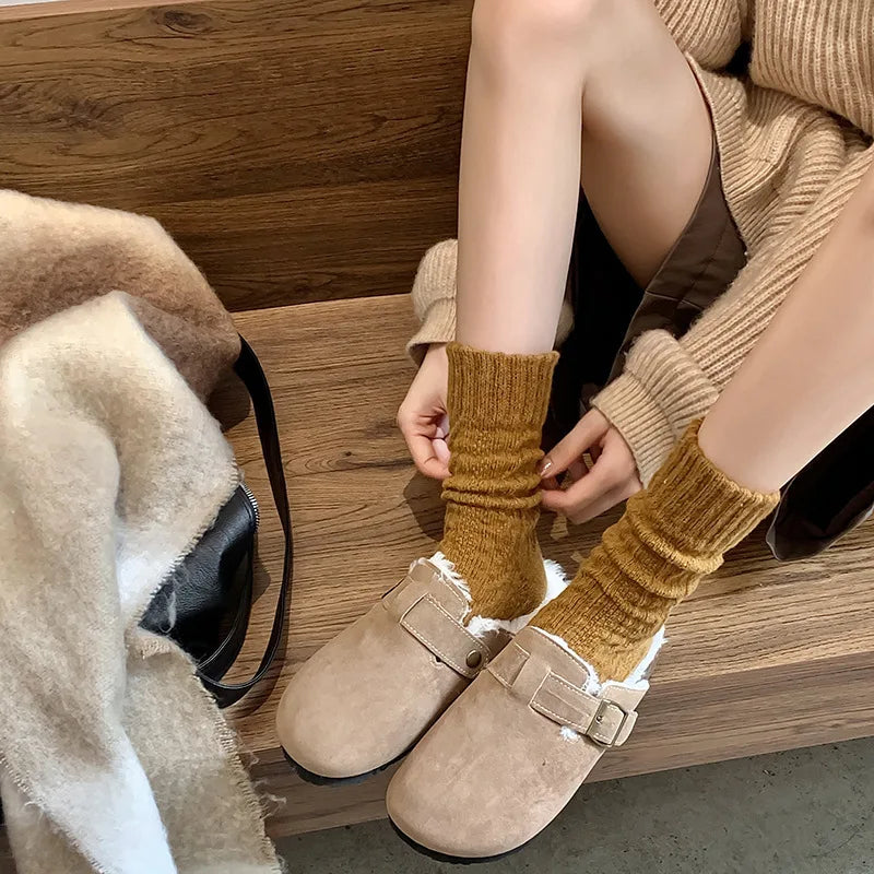 Women's Thicken Cashmere Wool Socks | Cozy Winter Essential
