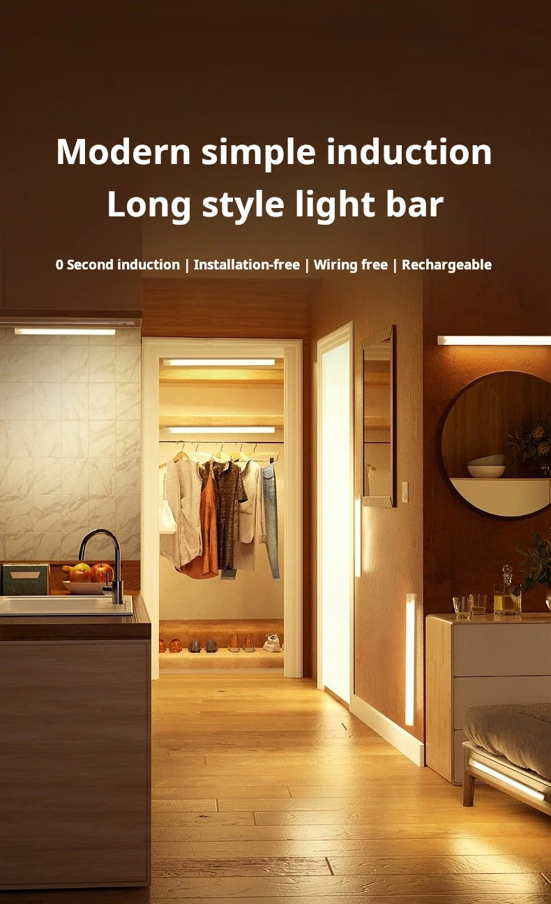 Wireless Rechargeable LED Motion Sensor Cabinet Light for Any Space