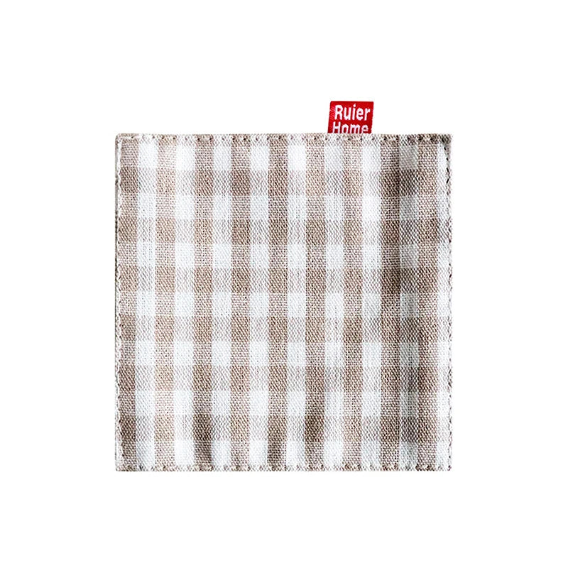 Eco-Friendly Pure Cotton Coaster & Placemat Set | Elegant Kitchen Decor