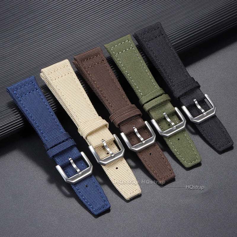Durable Nylon Canvas Watch Strap | Waterproof Sport Strap