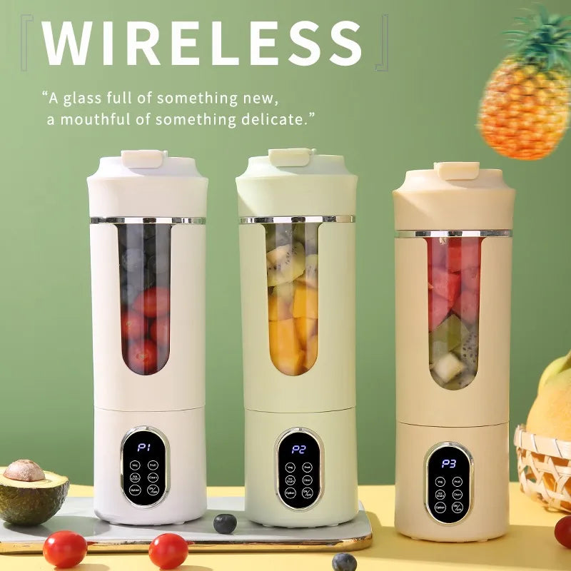 Portable Juicer - 530ml Mini Fresh Juice Blender with USB Charging