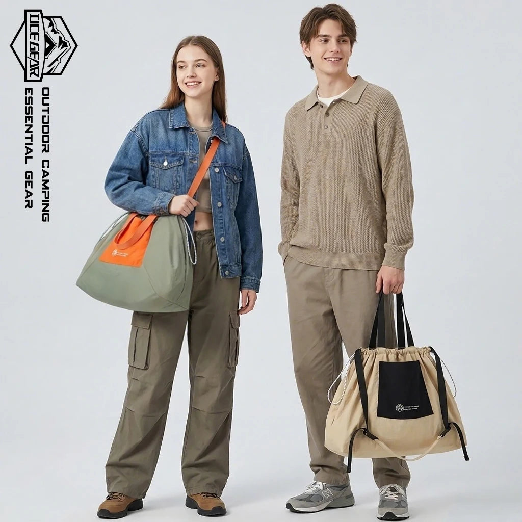 32L Large Capacity Foldable Tote Bag | Ultralight Waterproof Design
