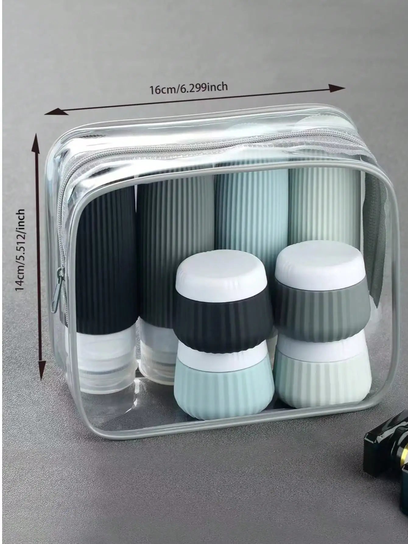 TSA-Approved Silicone Travel Bottles | Leak-Proof & BPA-Free