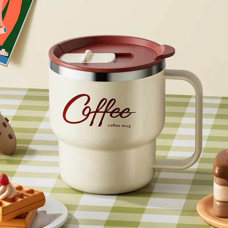 Double Layer Stainless Steel Coffee Mug | Insulated Drinkware