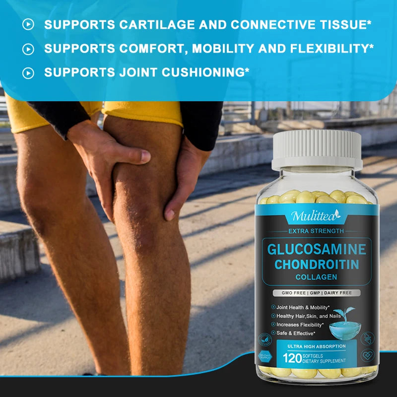 Joint Support Capsules with Collagen Peptides for Health