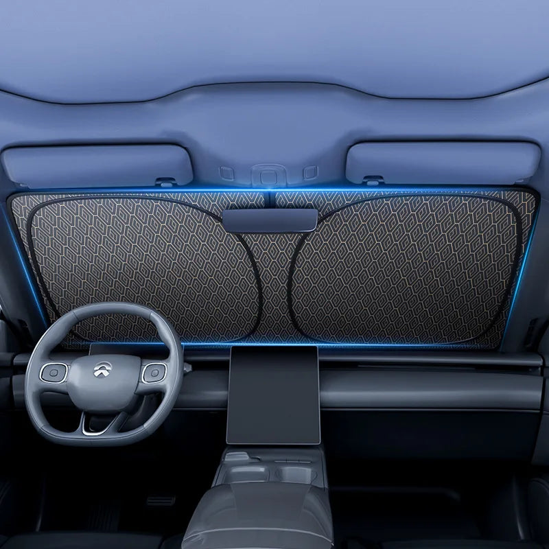 Folding Car Windshield Sun Shade Cover | UV Protection Visor