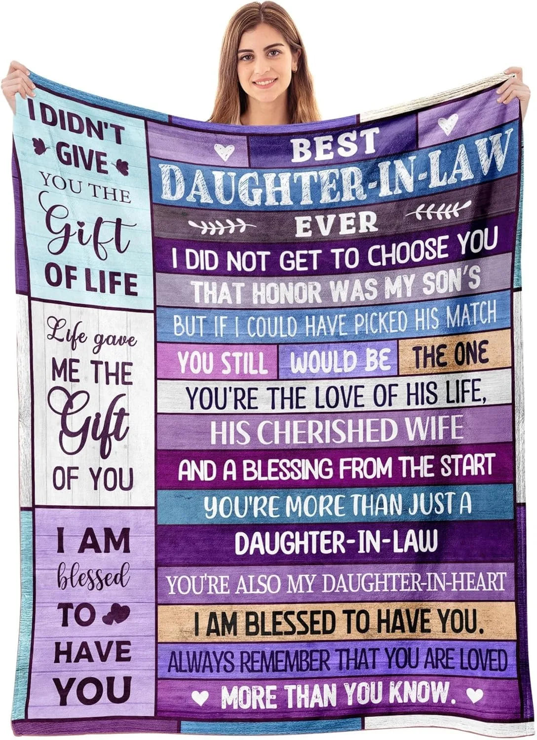 Super Soft Flannel Throw Blanket | Unique Gifts for Mom