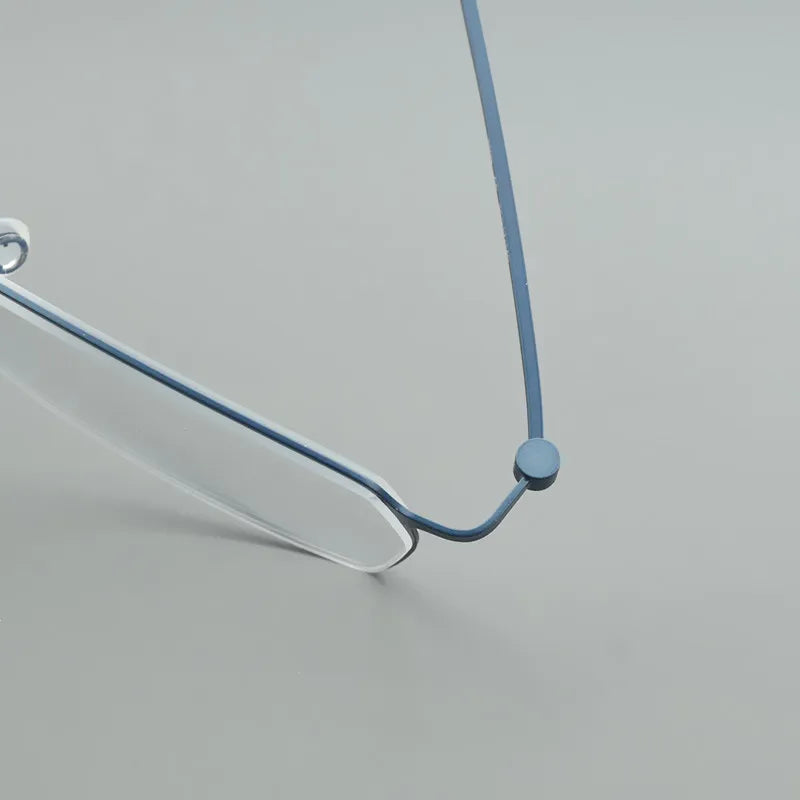 Ultra Light Titanium Eyeglasses | Retro Square Frames for All 2026