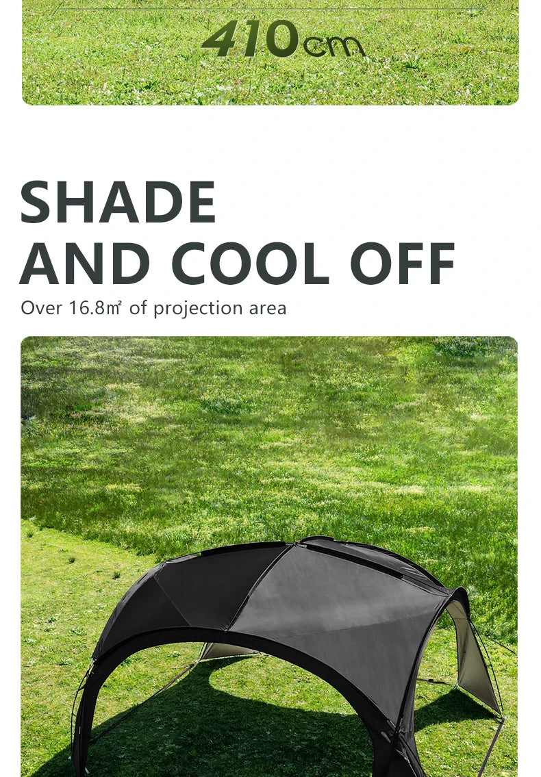Luxury Outdoor Dome Tent | Spacious Round Canopy for Family
