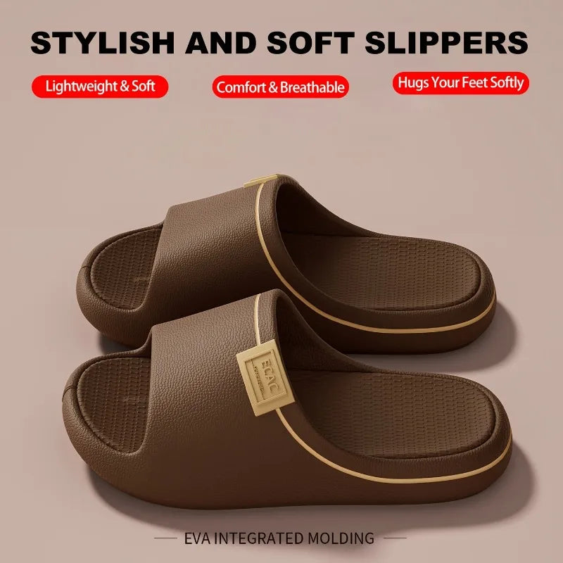 Unisex Summer EVA Slippers | Soft Non-Slip Slides for Home Comfort