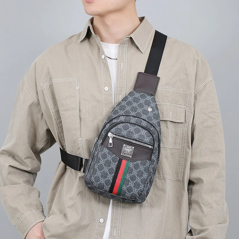 Men's Multifunctional Messenger Bag | Casual Crossbody Handbag
