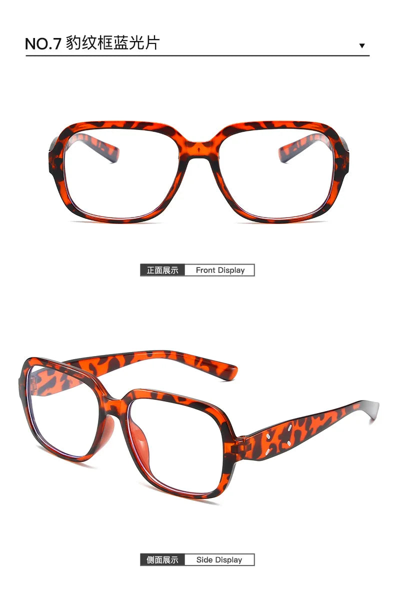 Trendy Retro Black Square Frame Sunglasses for Women & Men