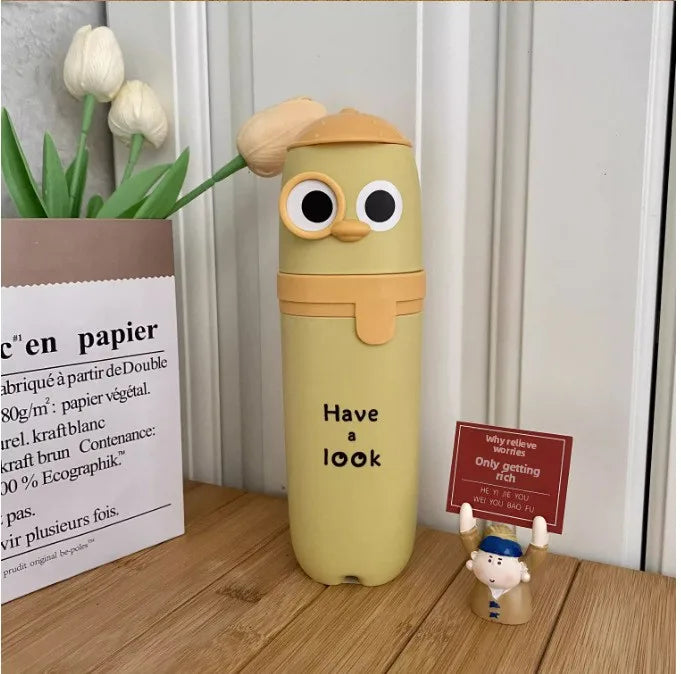 Portable Travel Wash Cup & Toothbrush Storage Box for Kids
