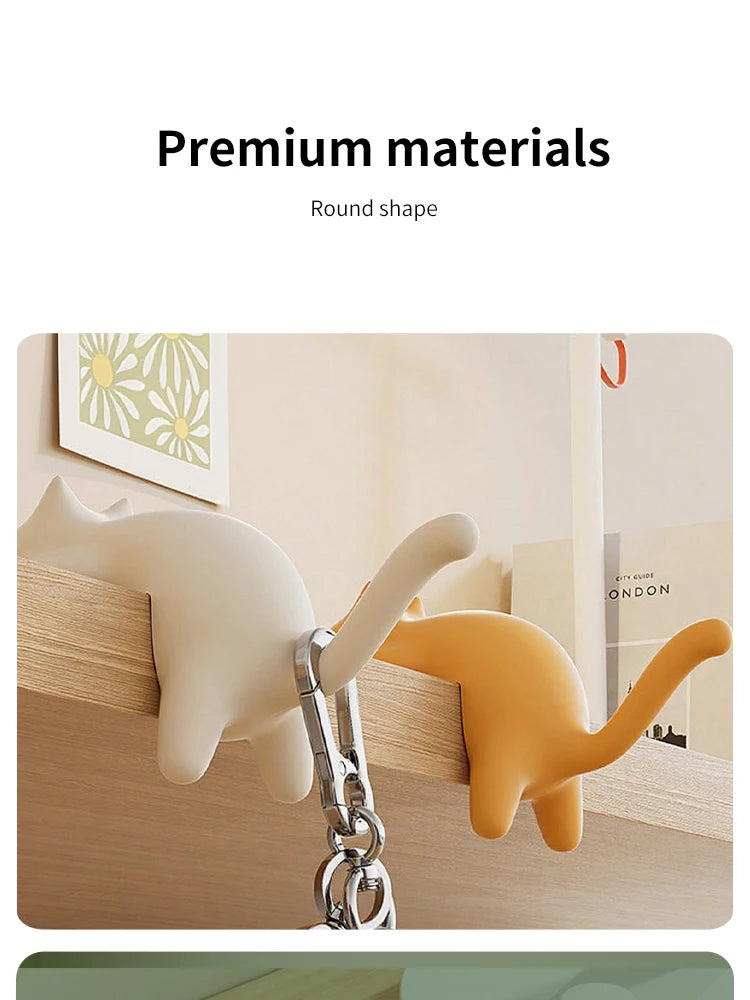 Multipurpose Office Hooks | Stylish Desk Organizer for Cables & Keys