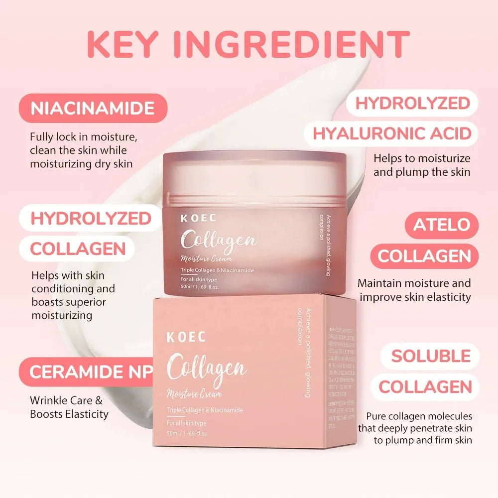 Revitalizing Collagen Toner & Moisturizing Cream Combo