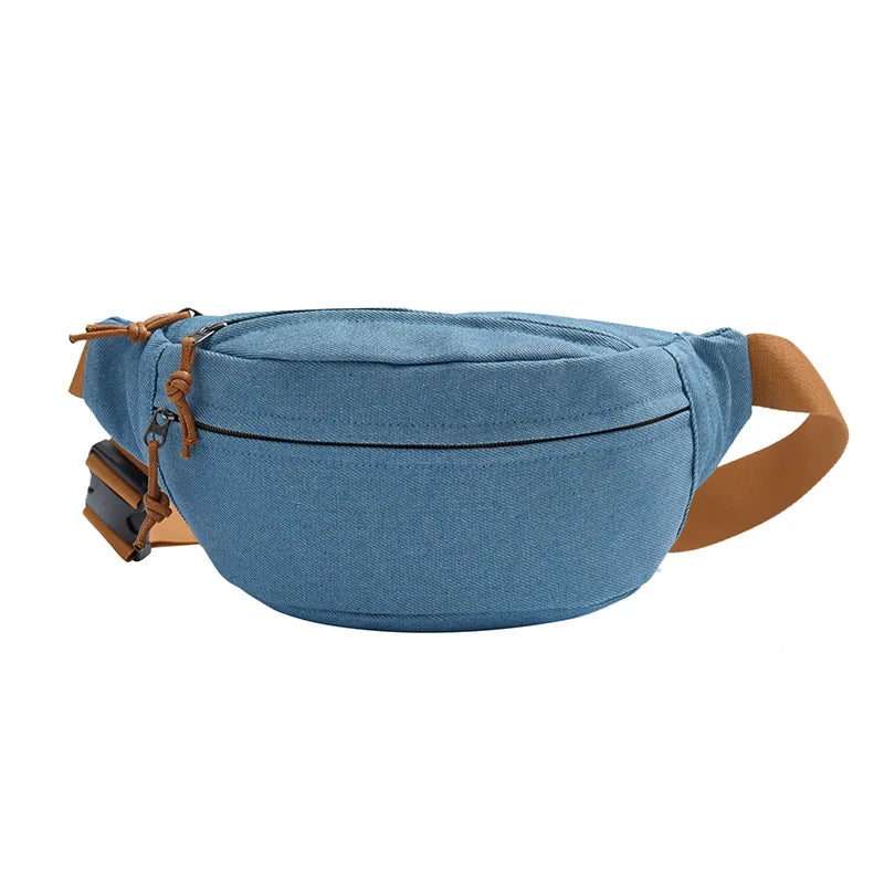 Casual Corduroy Belt Bags for Women | Stylish Fanny Pack