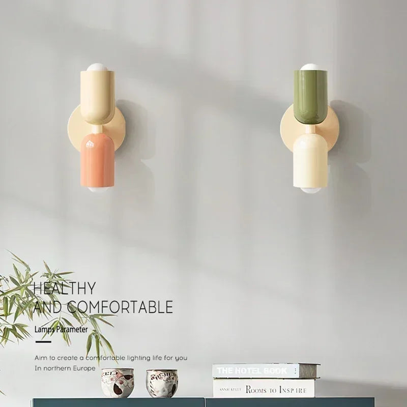 Colorful Nordic Wall Lamp for Home & Children's Rooms | Stylish Lighting