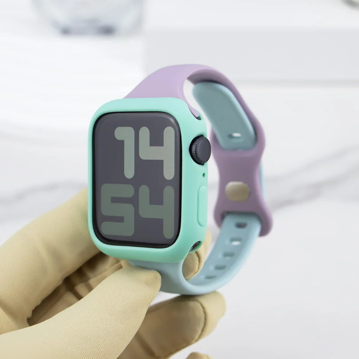Premium Silicone Strap & Case for Sport Watches | Universal Fit