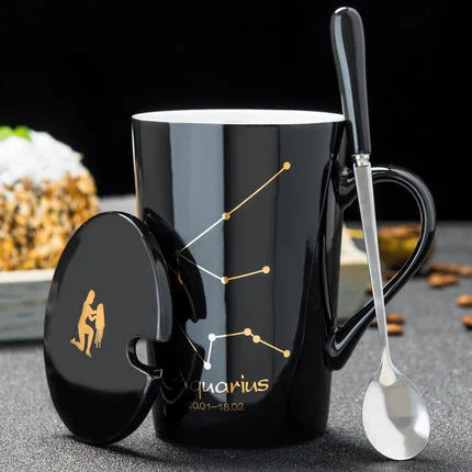 Creative 12 Constellations Ceramic Mugs | Unique Drinkware Gift