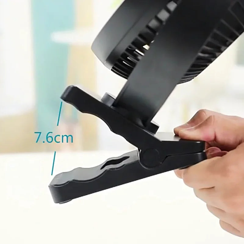Portable USB Charging Wireless Electric Fan | 10000mAh Battery